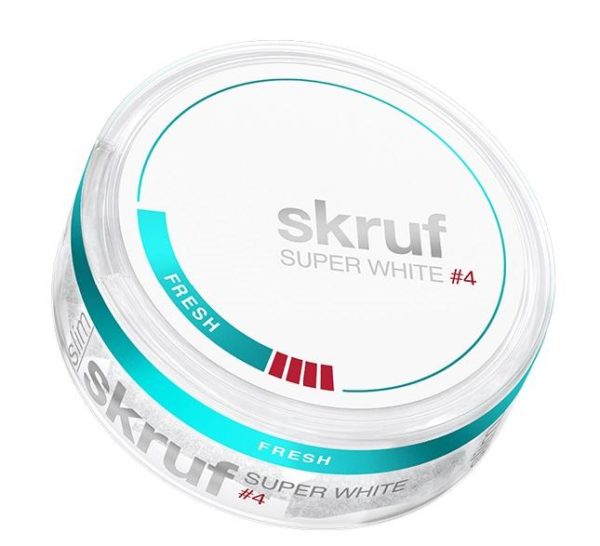 SKRUF Snus Skruf Super White Strong