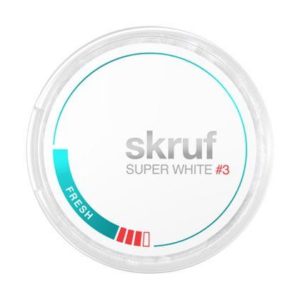 SKRUF Snus SKRUF Super White